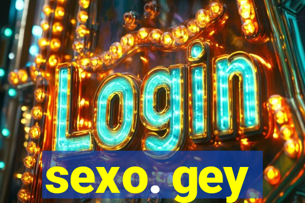 sexo. gey