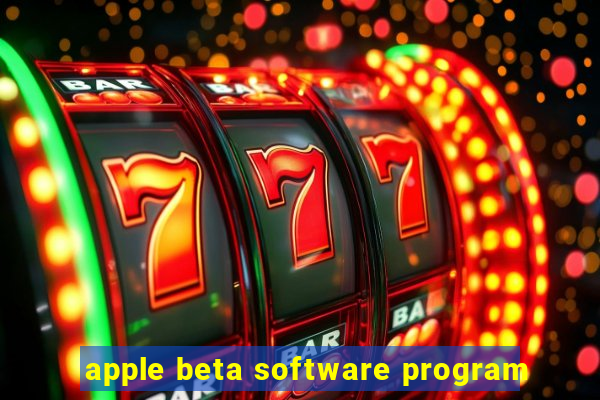 apple beta software program