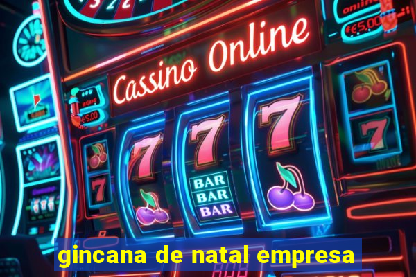 gincana de natal empresa