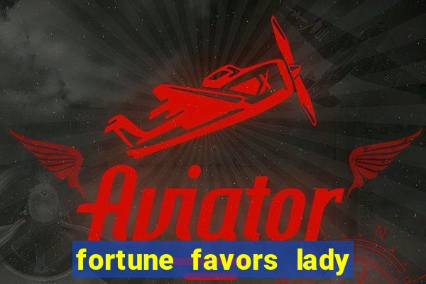 fortune favors lady nikuko legendado pt br