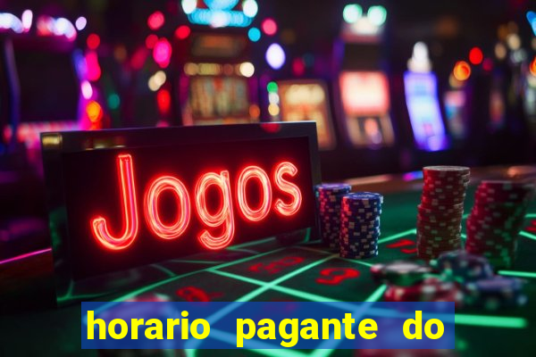 horario pagante do coelho fortune