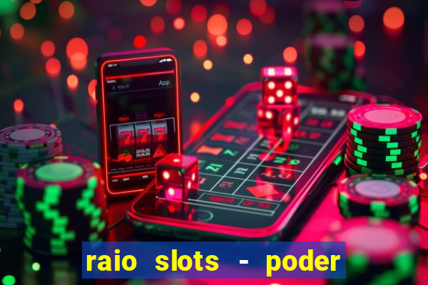 raio slots - poder de zéus