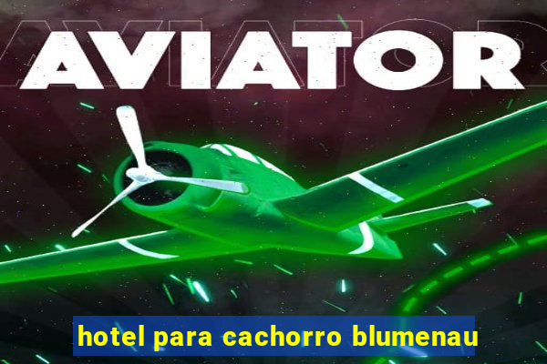 hotel para cachorro blumenau