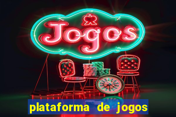 plataforma de jogos nova 2024