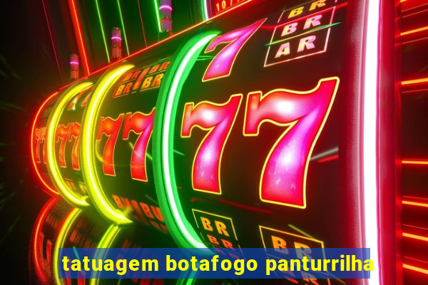 tatuagem botafogo panturrilha