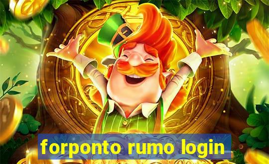 forponto rumo login