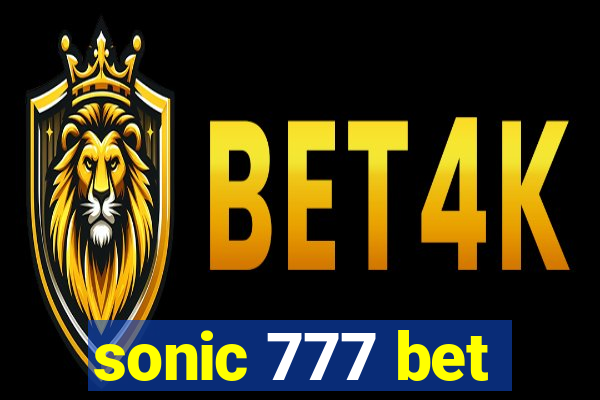 sonic 777 bet