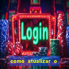 como atualizar o node pelo terminal windows