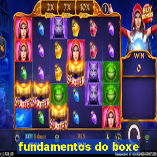 fundamentos do boxe