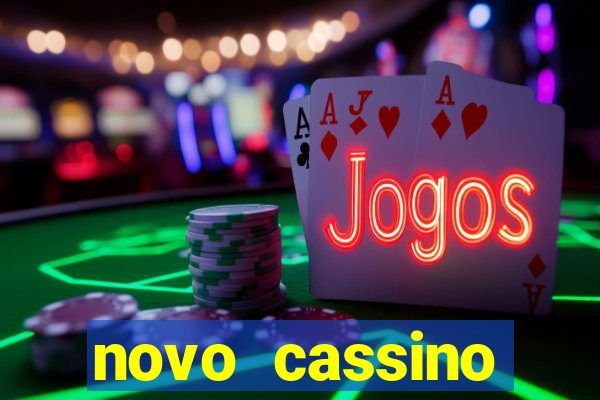 novo cassino pagando no cadastro