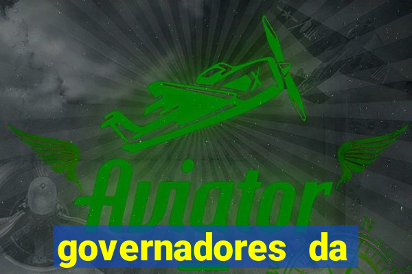 governadores da bahia por ano