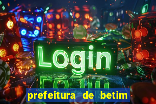 prefeitura de betim - contracheque online