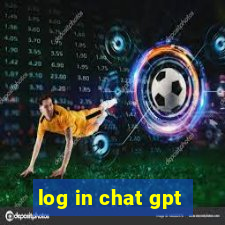 log in chat gpt