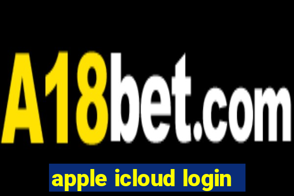 apple icloud login